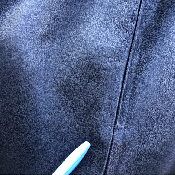 POLO RALPH LAUREN Men's Maxwell Lambskin Leather Jacket Buffalo Plaid Black XXL - Picture 13 of 15